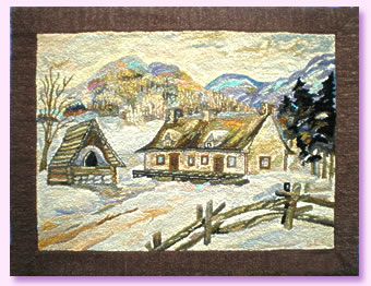 Georges Édouard Tremblay Hooked Rug